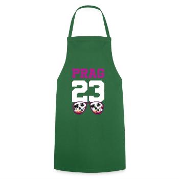 Prague 23 Maillot 2023 - Tablier de cuisine - vert foncé - Devant - AI Model Male 185 dark (185cm)