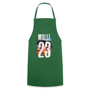 Maillot Malle 23 2023 - Tablier de cuisine - vert foncé - Devant - AI Model Male 185 dark (185cm)