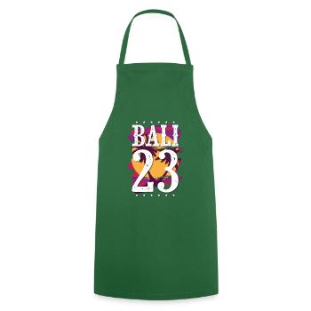 Bali 23 Jersey 2023 - Cooking Apron - green - Front - AI Model Male 185 dark (185cm)