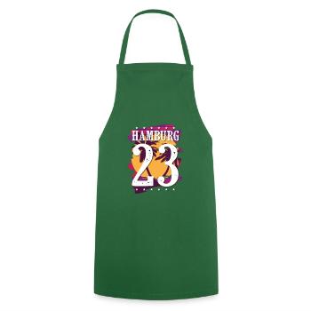 Hambourg 23 Maillot 2023 - Tablier de cuisine - vert foncé - Devant - AI Model Male 185 dark (185cm)