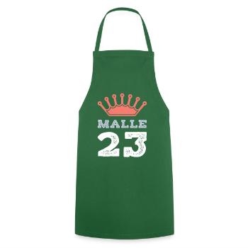 Maillot Malle 23 2023 - Tablier de cuisine - vert foncé - Devant - AI Model Male 185 dark (185cm)