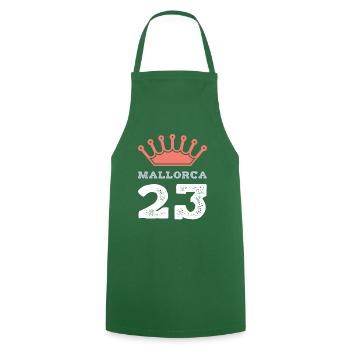Mallorca 23 Jersey 2023 - Cooking Apron - green - Front - AI Model Male 185 dark (185cm)