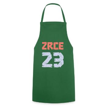 Zrce 23 Trikot 2023 - Kochschürze - Grün - Vorne - AI Model Male 185 dark (185cm)