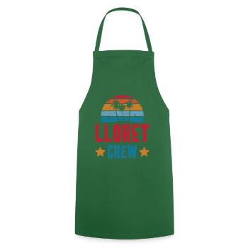 Lloret De Mar Crew - Tablier de cuisine - vert foncé - Devant - AI Model Male 185 dark (185cm)
