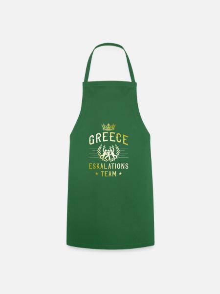 Greece Eskalation - Kochschürze - Grün