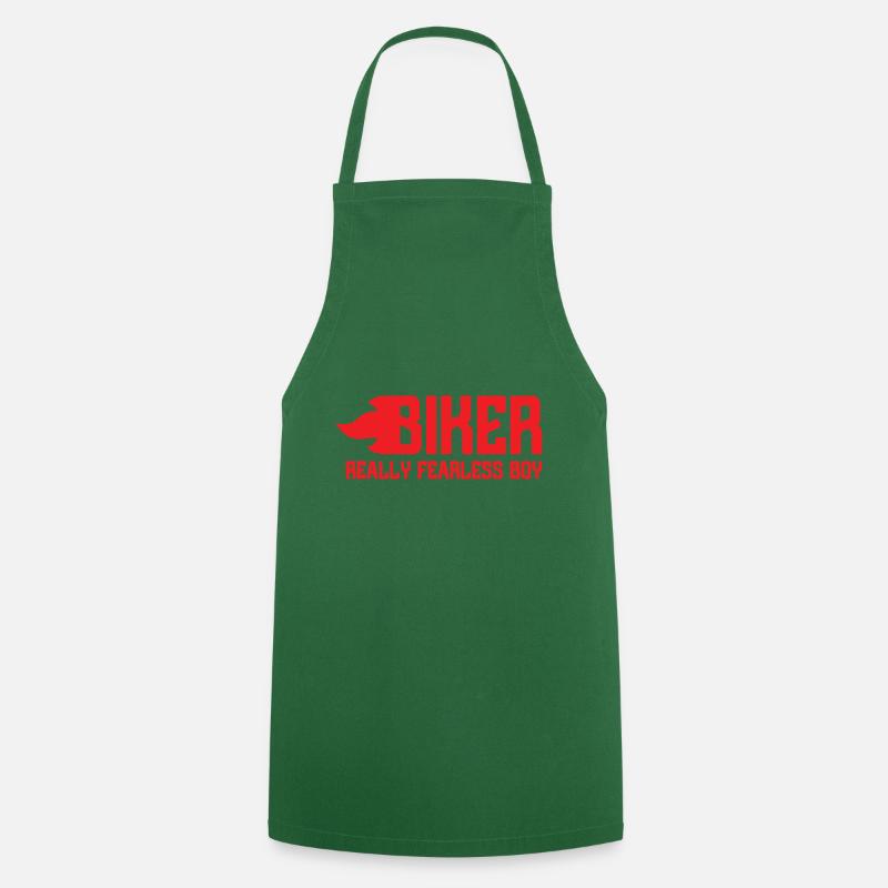 Biker - Tablier de cuisine - vert foncé