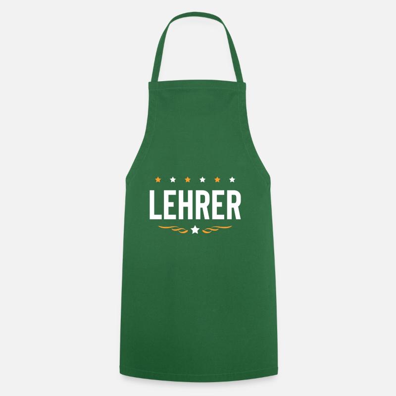 Lehrer Beruf - Kochschürze - Grün