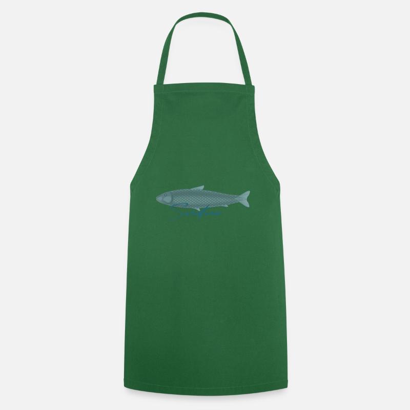 Sardine Singel - Tablier de cuisine - vert foncé