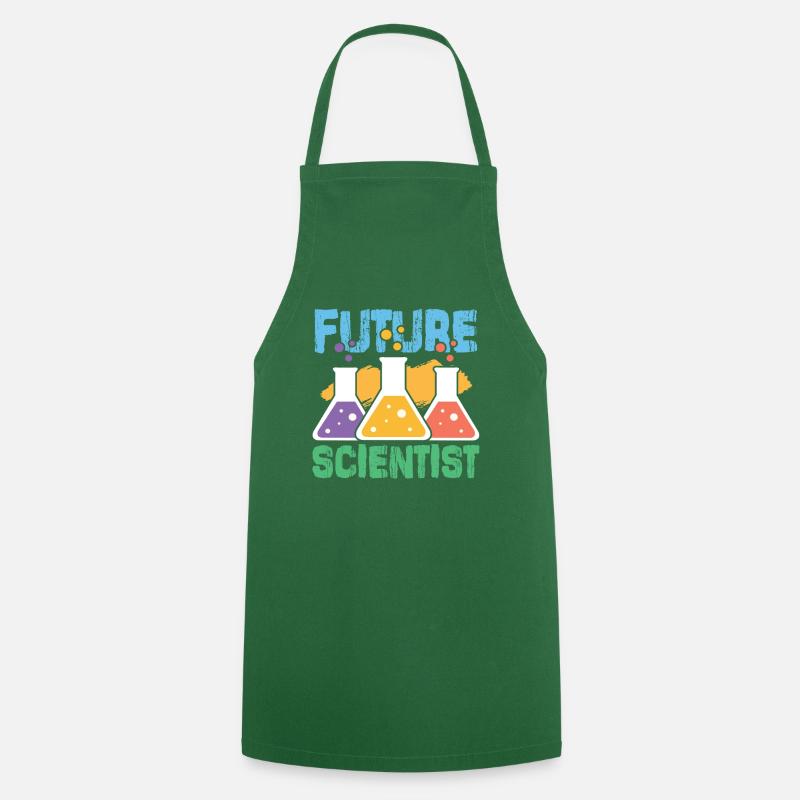 Science science atom - Cooking Apron - green
