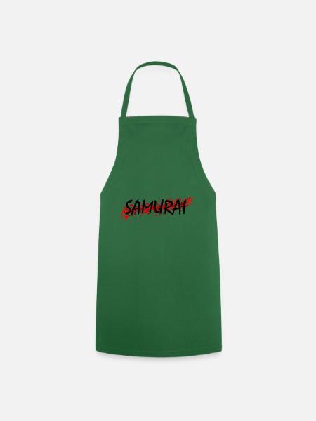 samouraï - Tablier de cuisine - vert foncé