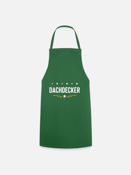 Dachdecker Beruf - Kochschürze - Grün