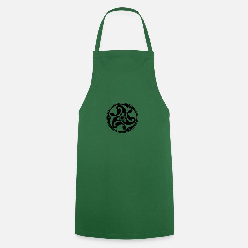 Ruswa - Tablier de cuisine - vert foncé