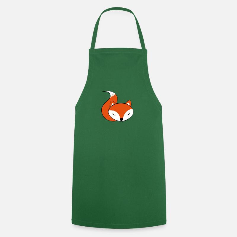 FoxiFuchs - Tablier de cuisine - vert foncé