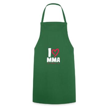 J’adore le Mma - Tablier de cuisine - vert foncé - Devant - AI Model Male 185 dark (185cm)
