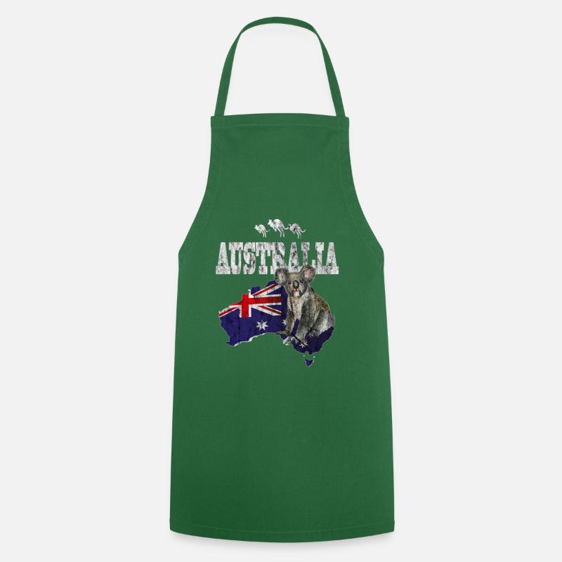 Australia koalabär - Kochschürze - Grün