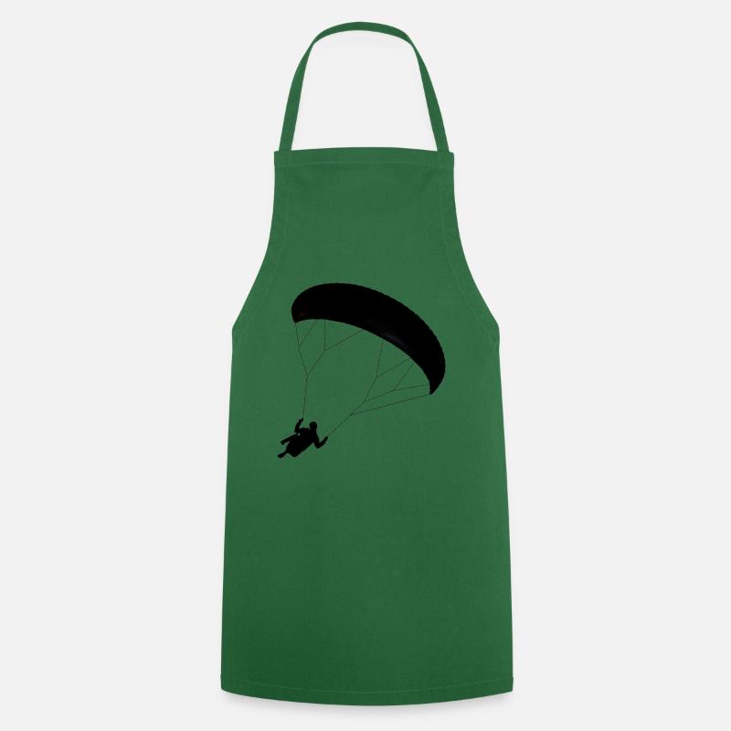 Parapente 23 - Tablier de cuisine - vert foncé