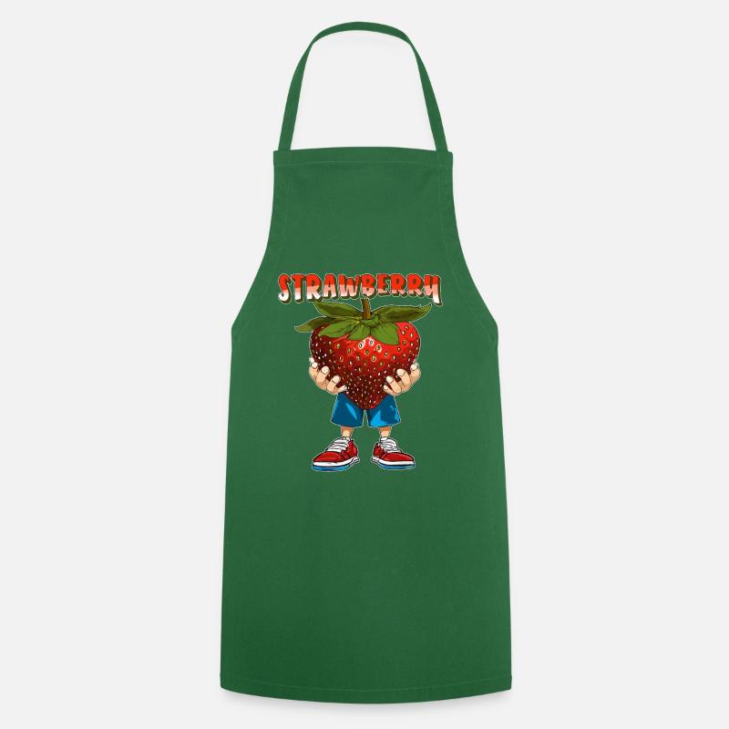 ERDBEERE JORDBÆR - Forklæde - grøn
