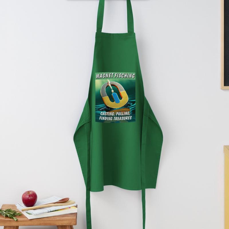 MAGNETFISCHING CASTING PULLING FINDING Cooking Apron