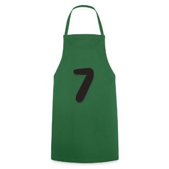 7 - Cooking Apron - green - Front - AI Model Male 185 dark (185cm)