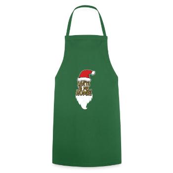 Coole Santa ist mein Weihnachts-Homeboy-Geschenk - Kochschürze - Grün - Vorne - AI Model Male 185 dark (185cm)