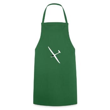 Planeur Vol à voile Planeur - Tablier de cuisine - vert foncé - Devant - AI Model Male 185 dark (185cm)