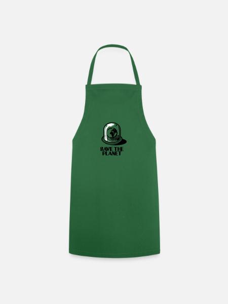Weltkugel - Save The Planet_2c - Cooking Apron - green