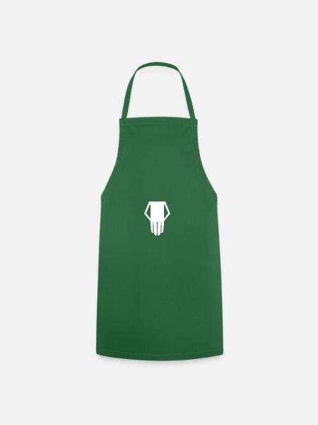 Bakugou Katsuki crâne crâne crâne superhel - Tablier de cuisine - vert foncé