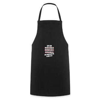 That the cart runs Tuning mechanic mechanic mechanic - Cooking Apron - black - Front - AI Model Male 185 dark (185cm)