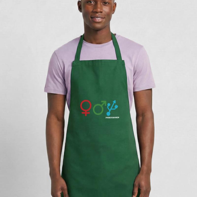 Programmation des codes de déchiffrement Technicien en informatique Tablier de cuisine