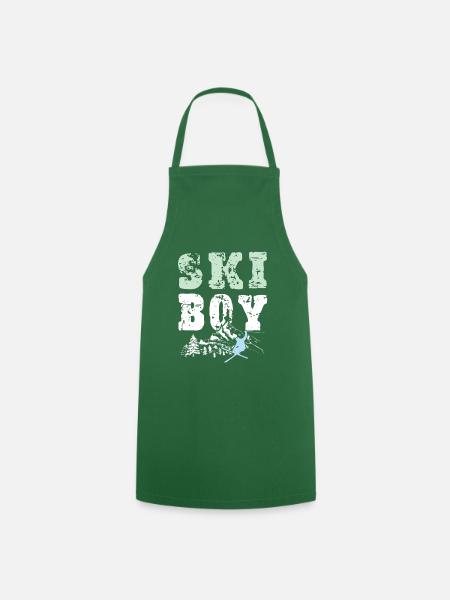 Ski Boy - Kochschürze - Grün