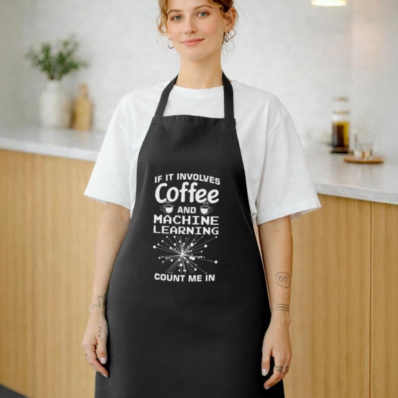 Machine Learning Algorithms AI Data Analyst Cooking Apron