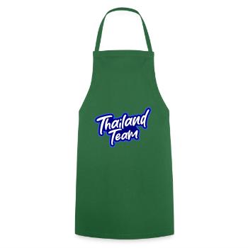Thailand Team - Cooking Apron - green - Front - AI Model Male 185 dark (185cm)
