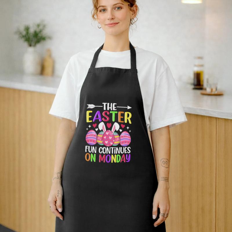 The fun continues Easter Monday Easter time Easter Cooking Apron