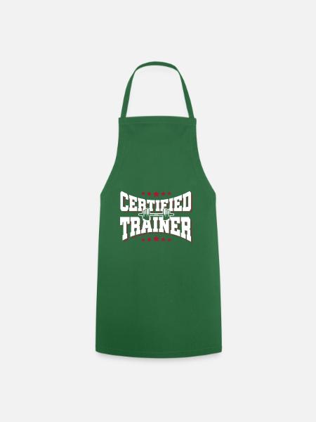 Coach coach - Tablier de cuisine - vert foncé