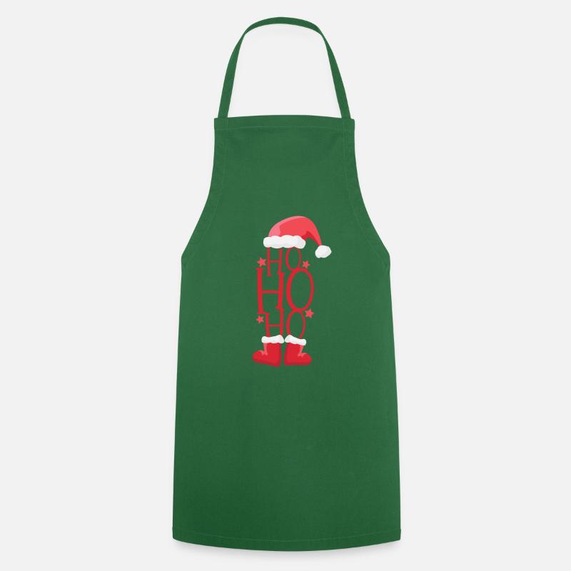 Ho ho ho - Cooking Apron - green