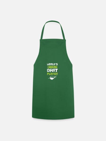 dart spieler - Kochschürze - Grün