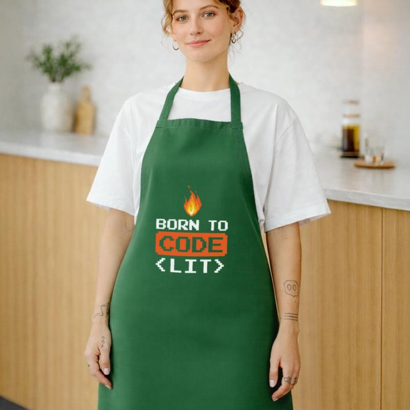 Developer Coder Programmer Funny Cooking Apron