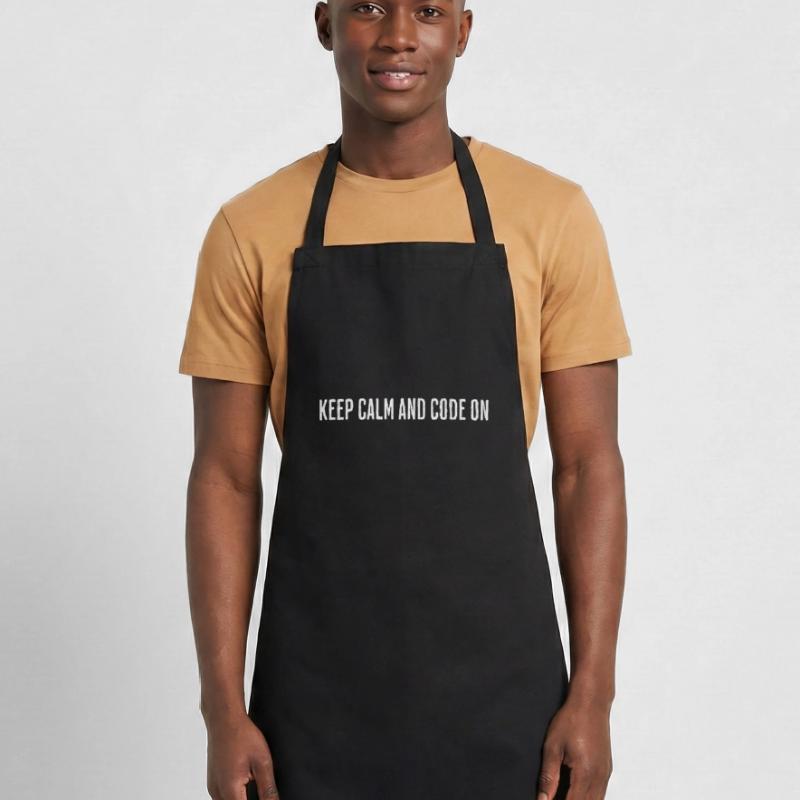 Code In Calmness – Mindful Programmer Design Cooking Apron