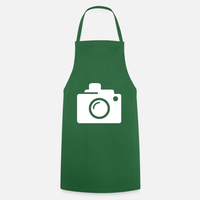 Camera camera - Cooking Apron - green