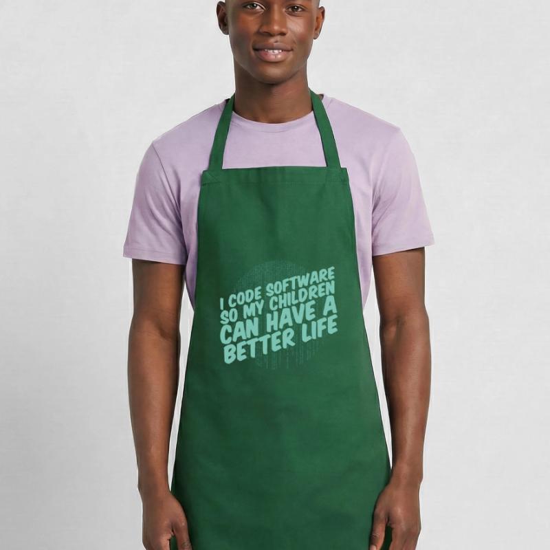 Entwickler Coder Programmierer Elternteil Kochschürze