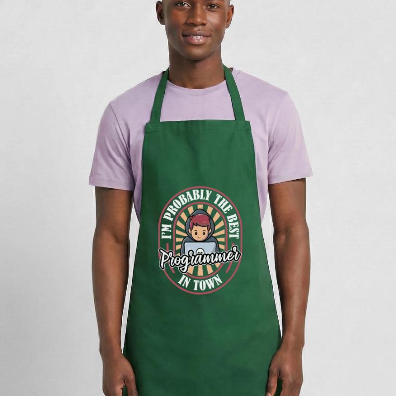 Developer Coder Programmer Funny Cooking Apron