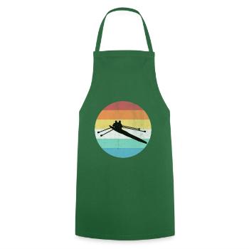 Rowing rower team - Cooking Apron - green - Front - AI Model Male 185 dark (185cm)