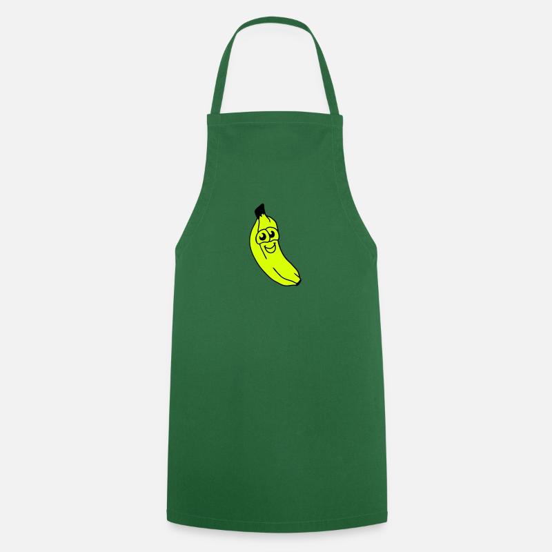 petite banane - Tablier de cuisine - vert foncé