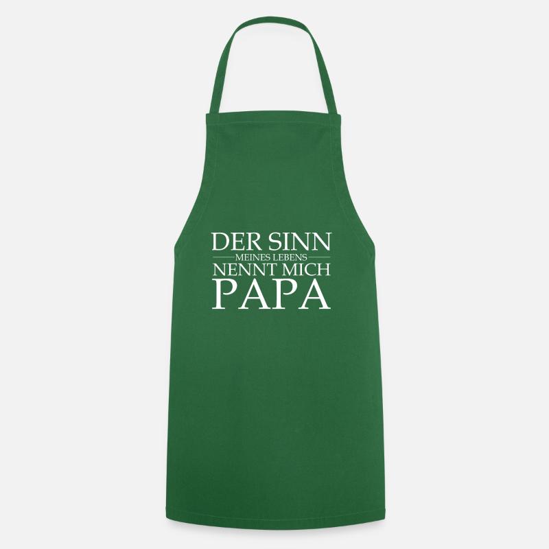 Geschenk für werdende Väter - Kochschürze - Grün