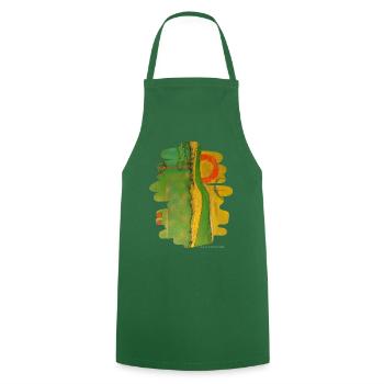 Échapper - Tablier de cuisine - vert foncé - Devant - AI Model Male 185 dark (185cm)