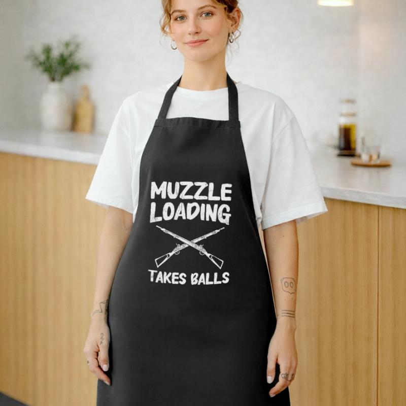 Vorderlader Muzzleloader Muzzle Loading Cooking Apron