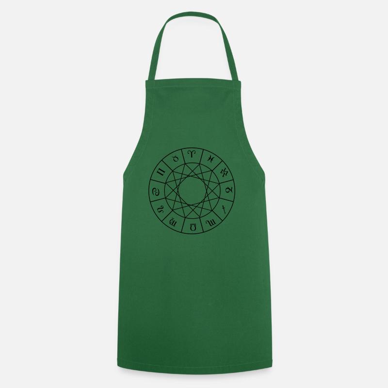 astrology - Cooking Apron - green