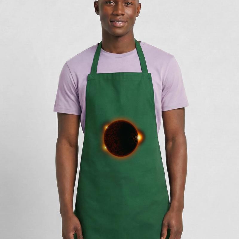 Solar eclipse - solar eclipse Cooking Apron