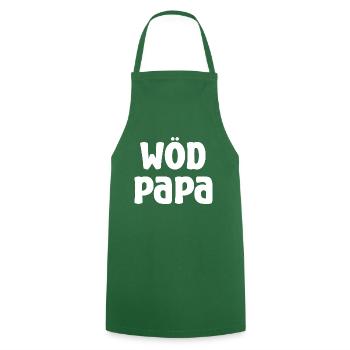 Wöd Papa Toller Papa Österreich Vatertag Vater - Kochschürze - Grün - Vorne - AI Model Male 185 dark (185cm)