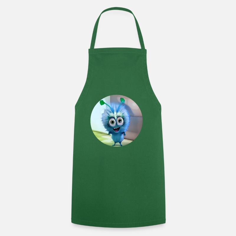 Mumzel Myrtille - Tablier de cuisine - vert foncé